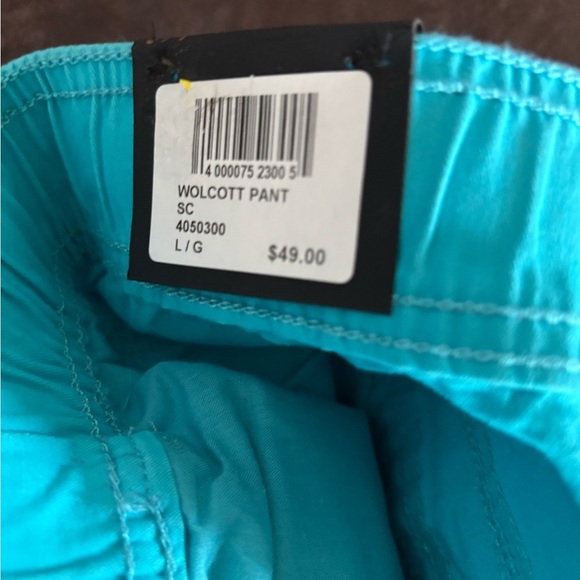 Bright Blue Jogger Pants with Zipper Pockets - Picture 8 of 15
